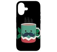 Jolie Tasse de gui avec Moustache pour garçons et Filles Coque pour iPhone 17