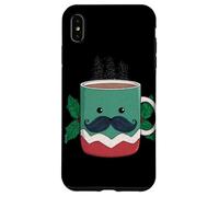 Jolie Tasse de gui avec Moustache pour garçons et Filles Coque pour iPhone XS Max
