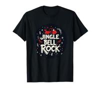 Jolie Tenue Rock Jingle Bell pour garçons et Filles T-Shirt