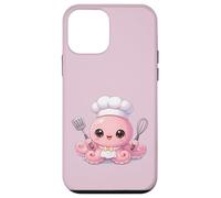 Jolie Toque de Chef en Forme de Pieuvre Kawaii - Rose Coque pour iPhone 12 Mini