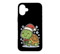 Jolie Tortue d'hiver avec boîte Coque pour iPhone 16 Plus
