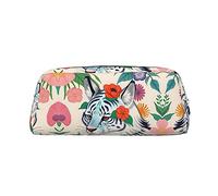 Jolie trousse à crayons en forme de tigre blanc, trousse à crayons douce, trousse à crayons durable, trousse de papeterie simple, pour adultes et bureau