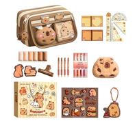 Jolie Trousse À Crayons - Pochette À Crayons Amusante Et Colorée pour Fournitures Scolaires | Compartiments Spacieux pour Crayons, Stylos Et Gommes, Parfaits pour Les Étudiants, Les Enfant Et Les ENS