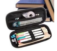 Jolie trousse à crayons - Trousse à crayons 3D avec motif de chat astronaute 3D pour garçons filles étudiants fête d'anniversaire règle gomme marqueur maison école, bleu, Reportez-vous à la