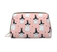 Jolie trousse de maquillage avec imprimé sorcière alpaga, trousse de toilette de voyage pour femme, grande capacité, trousse de maquillage en cuir, trousse de maquillage, jolie pochette de maquillage