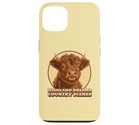 Jolie Vache des Highlands Coque pour iPhone 13