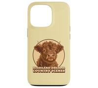 Jolie Vache des Highlands Coque pour iPhone 13 Pro