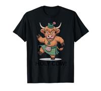 Jolie Vache des Highlands Dansant la Vache sacrée T-Shirt