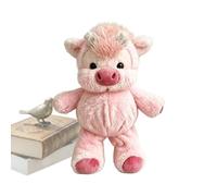 Jolie vache en peluche en forme de vache en forme de vache - Jouet mignon en peluche douce - Pour , adultes, chambre de bébé, maison, bureau, canapé, lit, chambre à coucher, anniversaire