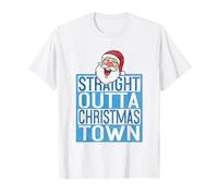 Jolie Ville de Noël Droite à l'extérieur de la Ville d'halloween T-Shirt