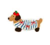 Jolies appliques brodées pour réparation de vêtements de chien faites à la main pour projets de fabrication de pinces à cheveux, patchs pour chemises, chaussures, vestes décoratives