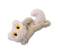 Jolies barrettes à cheveux - Pinces à cheveux en forme d'animal - Pinces à cheveux mignonnes pour petites filles - En peluche antidérapante - Pour cheveux fins