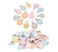 Jolies Barrettes Florales pour Poils d’Animaux, Accessoires de Coiffure en Forme de Fleur à Six pétales pour Chiens et Chats, Couvre-Chef coloré en Polyester Doux avec élastique