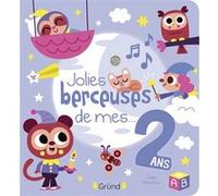 Tiago Americo – Jolies berceuses de mes 2 ans – Livre sonore d'éveil, 6 puces sonores – Cartonné