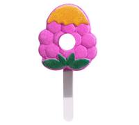 Jolies bombes de bain en forme de sucette peuvent souffler des bulles faites à la main - Cadeau interactif amusant pour le bain pour garçons et filles (raisin)