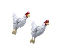 Jolies boucles d'oreilles à tige en forme de poule en alliage léger pour un usage quotidien et pour offrir des boucles d'oreilles décontractées, taille unique, Comme décrit, Comme décrit.