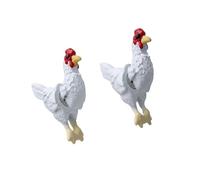 Jolies boucles d'oreilles à tige en forme de poule en alliage léger pour un usage quotidien et pour offrir des boucles d'oreilles décontractées, taille unique, Comme décrit, Comme décrit.