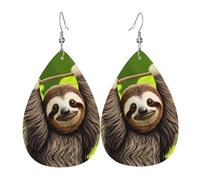 Jolies boucles d'oreilles en forme de larme, boucles d'oreilles tendance adaptées pour le travail, les rendez-vous, les vacances