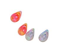 Jolies boucles d'oreilles pendantes en forme de larme - Accessoire multifonction pour collection et usage quotidien - Accessoires tendance en résine, One Size, Comme décrit, Comme décrit.