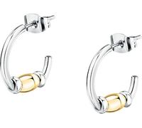 Jolies boucles d'oreilles rondes bicolores Colori SAXQ13
