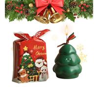 Jolies bougies d'aromathérapie - Lot de bougies parfumées de Noël - Décoration de Noël chaude et lumineuse - Parfum doux - Environnement relaxant - Magnifique éclairage saisonnier pour les fêtes