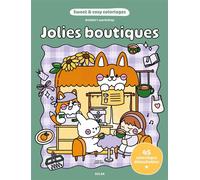 Amelie's Workshop – Jolies boutiques – 45 coloriages Sweet & Cosy pour adultes – Broché