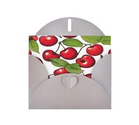 Jolies cartes de vœux avec enveloppes Rouge cerise avec enveloppes, vacances, anniversaire, mariage et toutes les occasions