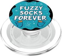 Jolies Chaussettes pelucheuses avec emblème Forever pour garçons et Filles PopSockets PopGrip pour MagSafe