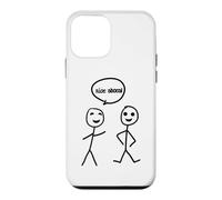 Jolies Chaussures Stickman Stick Figure Graphique imprimée Cool drôle Coque pour iPhone 12 Mini