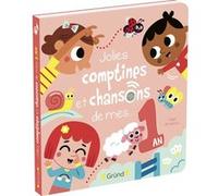 Jolies comptines et chansons de mes 1 an - Tiago Americo - Grund - cartonné - Comptine, chant