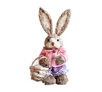 Jolies décorations de Pâques en paille pour maison, jardin, mariage, appartement, décoration pour femme