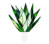 Jolies décorations en pot en acrylique en forme d'animaux et de formes pour créer un style d'intérieur unique. Le vert et les ornements feront instantanément venir votre espace ! Rnj548 (D, taille
