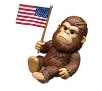 Jolies figurines d'animaux patriotiques, sûres, A | Articles de collection amusants pour maisons, bureaux, chambres à coucher, ornements ludiques pour petits animaux, cadeau
