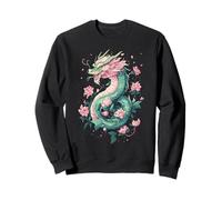 Jolies Fleurs de Dragon pour Filles et Femmes Sweatshirt