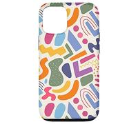 Jolies Formes Pastel colorées Qui Vous Font Penser au Printemps Coque pour iPhone 12/12 Pro