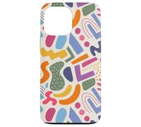 Jolies Formes Pastel colorées Qui Vous Font Penser au Printemps Coque pour iPhone 13 Pro Max