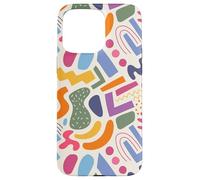 Jolies Formes Pastel colorées Qui Vous Font Penser au Printemps Coque pour iPhone 15 Pro Max