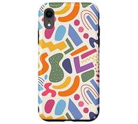 Jolies Formes Pastel colorées Qui Vous Font Penser au Printemps Coque pour iPhone XR