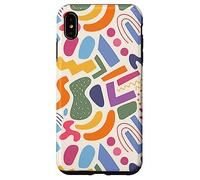 Jolies Formes Pastel colorées Qui Vous Font Penser au Printemps Coque pour iPhone XS Max