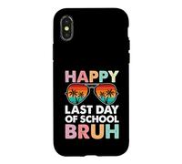 Jolies Lunettes de Soleil Bruh Happy Last Day of School pour Enfants garçons Filles Coque pour iPhone X/XS