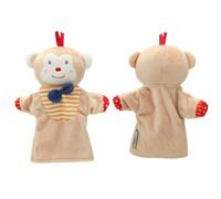 Jolies Marionnettes À Main Pour Nouveau Né, Animaux De Dessin Animé, Poupée, Histoires De Coucher, Accessoire De Scène Pour Bébé, Serviette Multifonctionnelle