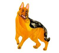 Jolies pinces à cheveux de chien pour femme, berger allemand, pinces à cheveux de haute qualité pour femmes, cheveux fins, épais, bouclés, antidérapantes, forte tenue, accessoires à cheveux