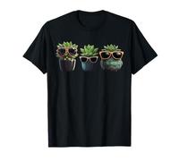 Jolies plantes succulentes en pot, plantes succulentes en pot T-Shirt
