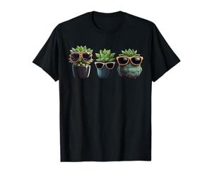 Jolies plantes succulentes en pot, plantes succulentes en pot T-Shirt