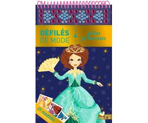 Jolies princesses - livre à spirale - Laure Phélipon - Deux Coqs D'or - relié - Document jeunesse