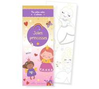 Collectif – Jolies princesses – Mes petites cartes à colorier – 35 illustrations à personnaliser