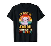 Jolies Questions rétro prêtes à axoloter chez Un élève de 1re année T-Shirt Graphique avec Valeur