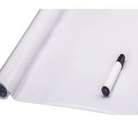 JOLIHOME Tableau Blanc Auto-Adhésif Chalk Board Sticker Mural Rouleau Étanche Amovible Autocollant Blanc Tableau Blanc Papier pour Home Office School Tableau Blanc Restaurant Menu 44x400cm