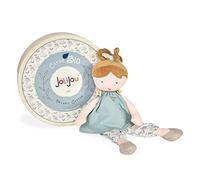 Jolijou - Les JOLIFLORES - poupées de chiffon en coton BIO - Bleuette - bleue - JJ6028