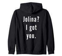 Jolina? Je t’AI EU. Sweat à Capuche